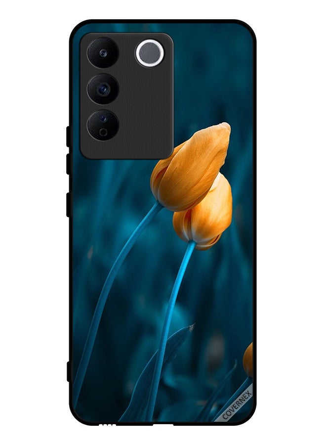 Covernex Protective Case Cover For Vivo S16e Two Cute Flowers - Image 1
