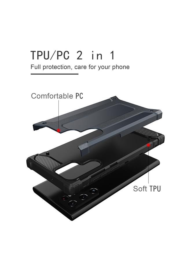 اس-توب جراب لهاتف Samsung Galaxy S23 Ultra 5G Magic Armor TPU جراب هاتف صلب من الكمبيوتر الشخصي - Image 5