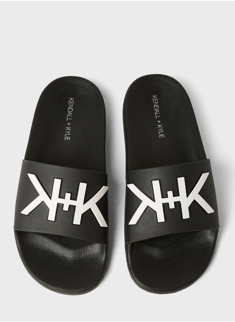 KENDALL + KYLIE - Ellis Rubber Slides - Image 1