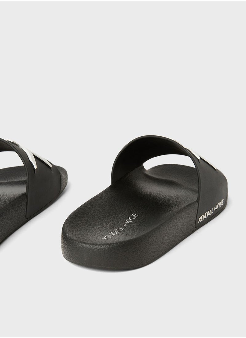 KENDALL + KYLIE - Ellis Rubber Slides - Image 1