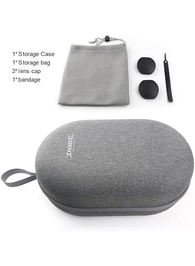 General The PS VR2 Travel Case's Hard Carrying Case, Portable Zipper, Storage Bag, Lens Protector Holds VR Headset with Handle, Travel Case Accessory  - Image 2