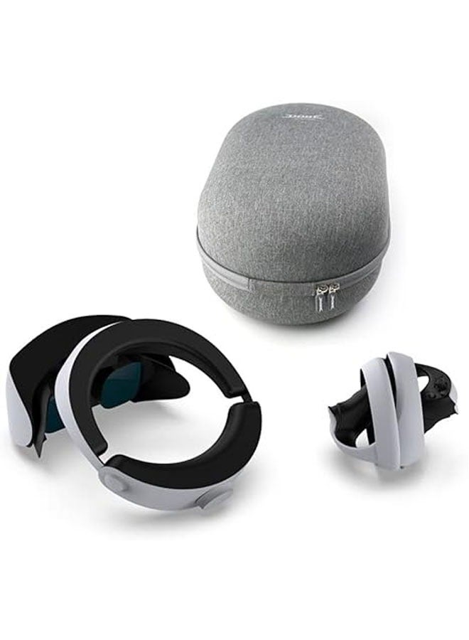 General The PS VR2 Travel Case's Hard Carrying Case, Portable Zipper, Storage Bag, Lens Protector Holds VR Headset with Handle, Travel Case Accessory  - Image 3