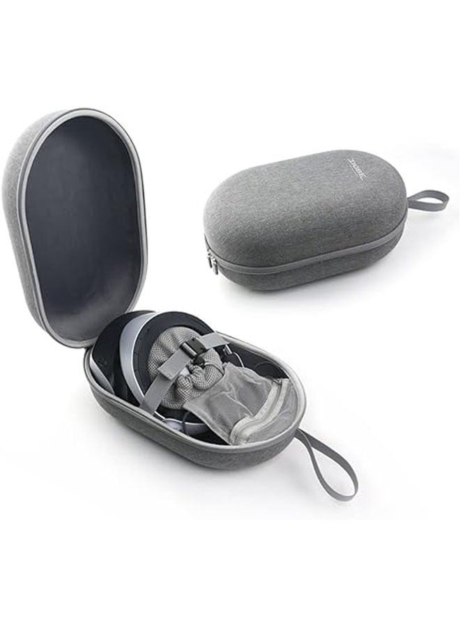 General The PS VR2 Travel Case's Hard Carrying Case, Portable Zipper, Storage Bag, Lens Protector Holds VR Headset with Handle, Travel Case Accessory  - Image 4