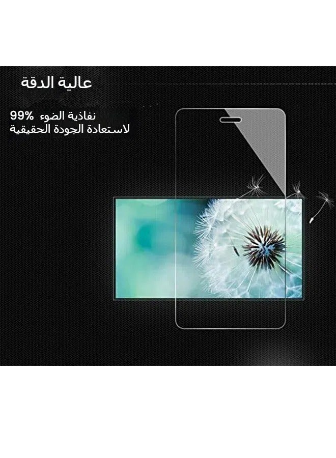 حزمة تحتوي على قطعتين من الزجاج المنحوت متوافقة مع شاشة جهاز Samsung Galaxy Tab S9 Plus ذي حجم 12.4 بوصة من العام 2023. وهي عبارة عن أشرطة لحماية الشاشة. - Image 3