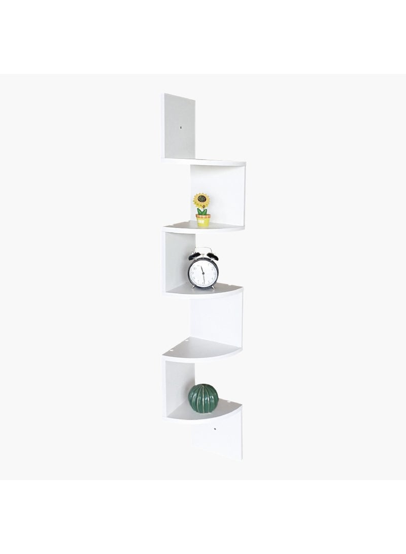 Home Box Jazz Tall Corner Wall Shelf 19.5 x 123 x 19.5 cm - Image 2