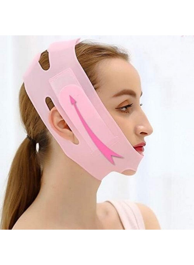 VEZPAX Silicone V Face Mask for Face Lift | Facial Slimming Bandage for Chin & Cheek | Double Chin Reducer for Women & Men | Skin Tightening Belt for Slim Lift, 1 count - Image 4