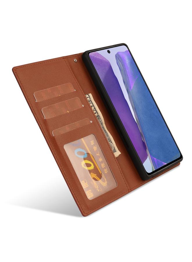 S-TOP Case For Samsung Galaxy Note20 Ultra-thin Separable Magnetic Horizontal Flip Leather Case with Card Slot & Wallet - Image 4