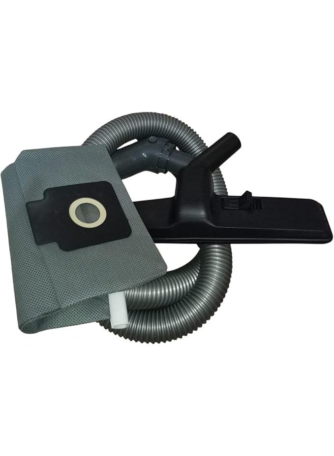 Imported three-piece vacuum cleaner set: hose, suction brush, and bag. Compatible with some Panasonic and National vacuum cleaners. - Image 1