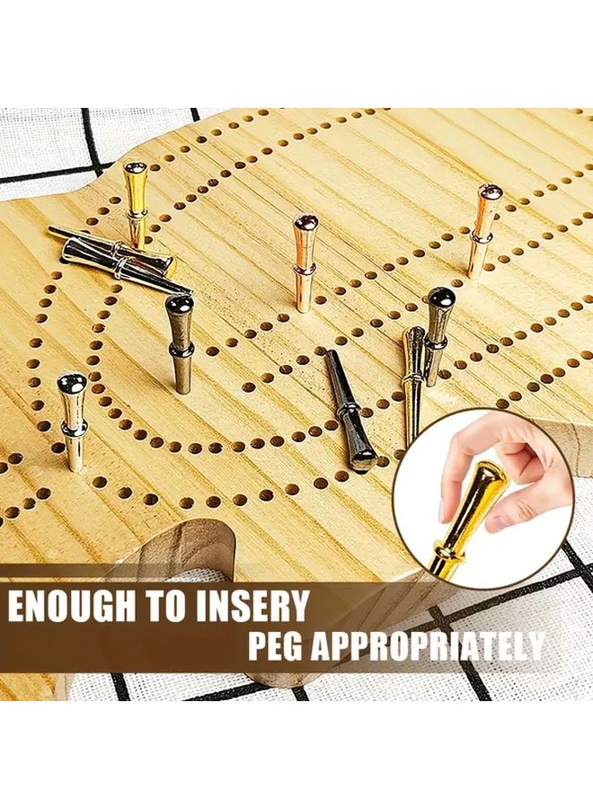 مجموعة ألواح لعبة الورق من Gunmetal Rose الذهبية مع 4 قطع معدنية متينة لأمسيات الألعاب العائلية - Image 4