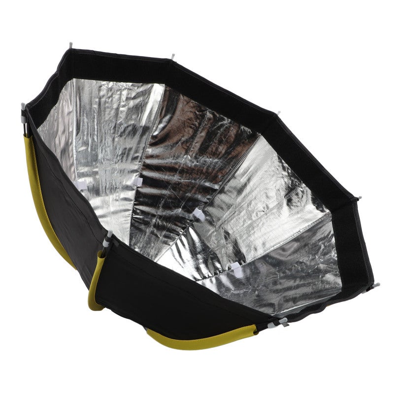 NiceFoto Octagonal Softbox 19.7in Diameter Quick Release For Bowens Mount - Foldable Design With Grid And 2 Diffusers For Studio Photography - Image 3