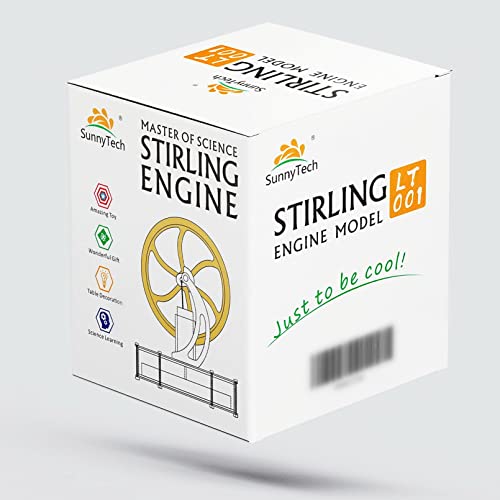 Sunnytech Low Temperature Stirling Engine Motor Steam Heat Education Model Toy Kit For mechanical skills LT001 - Image 5