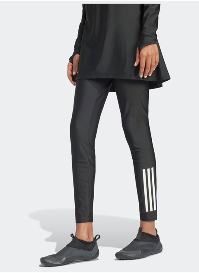 Adidas 3-Stripes طماق السباحة  - Image 1