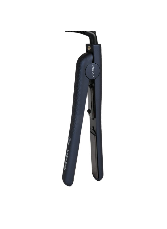 JOSE EBER Pure Ceramic Flat Iron - Frizz-Free Styling Hair Straightener For Salon-Quality Results- Dual Voltage Travel Iron Blue  - Image 4