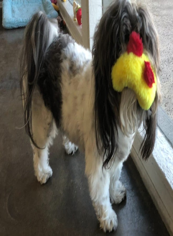 Glory To Dog لعبة بطة صفراء صغيرة جدًا من Glory To Dog TinyToy مصنوعة من القطيفة، غير محشوة. - Image 2