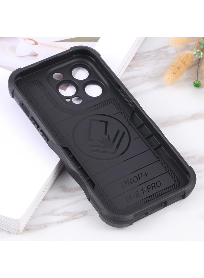 اس-توب جراب لهاتف iPhone 14 Pro جراب هاتف مدرع مضاد للانزلاق ومقاوم للصدمات - Image 3