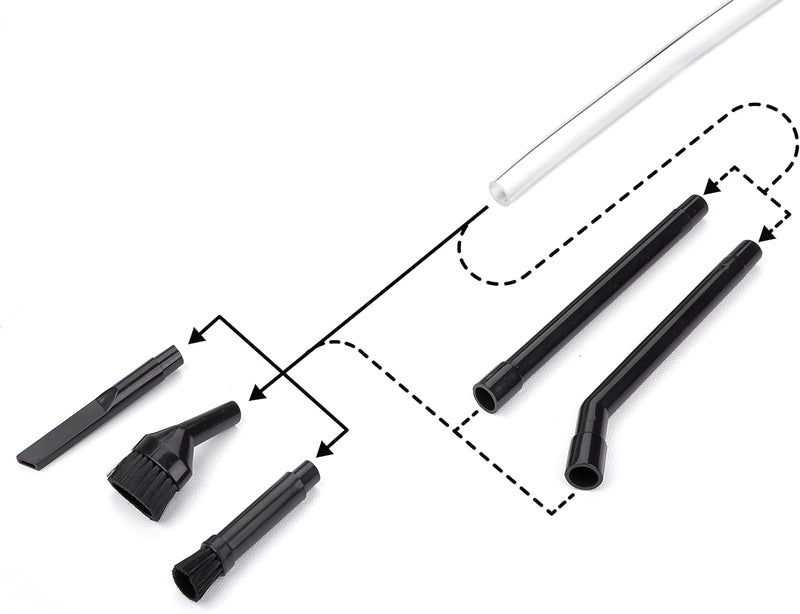 SHOPVAC Shop 9191500 Pellet Stove Cleaning Kit, Complete Set for Efficient Ash Removal, 5 Nozzles, (1-Pack) - Image 2