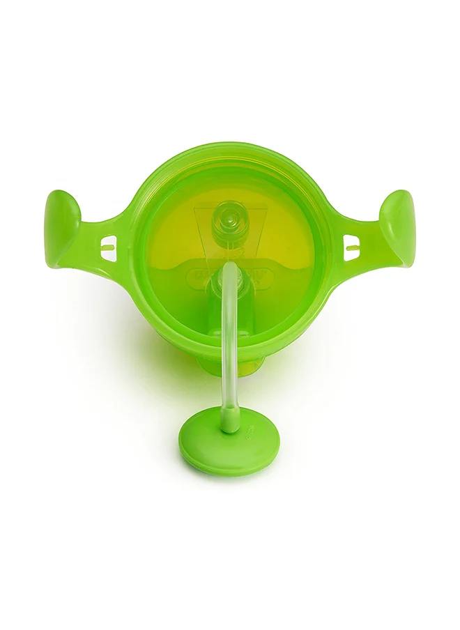 Munchkin Click Lock Tip and Sip Weighted Flexi Straw Trainer Cup (7 Oz/207 Ml Green)