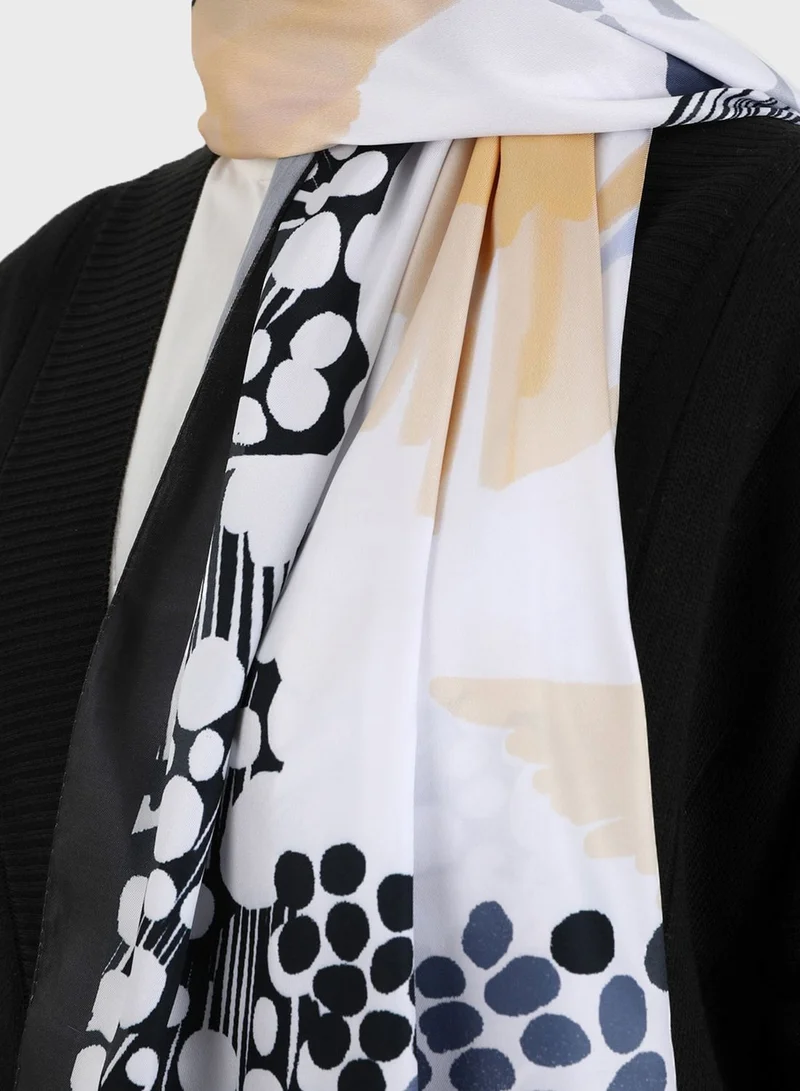 Tuva Shawl by Modanisa Lightweight Shawl