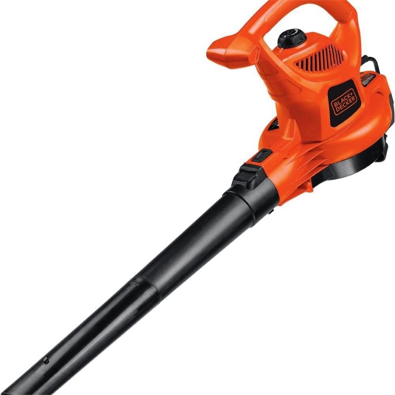 BLACK+DECKER Corded Leaf Blower Leaf Vacuum and Leaf Mulcher 3-in-1, Up to 230 MPH, 12 Amp Handheld Blower and Vacuum Combo (BV3600) - Image 5