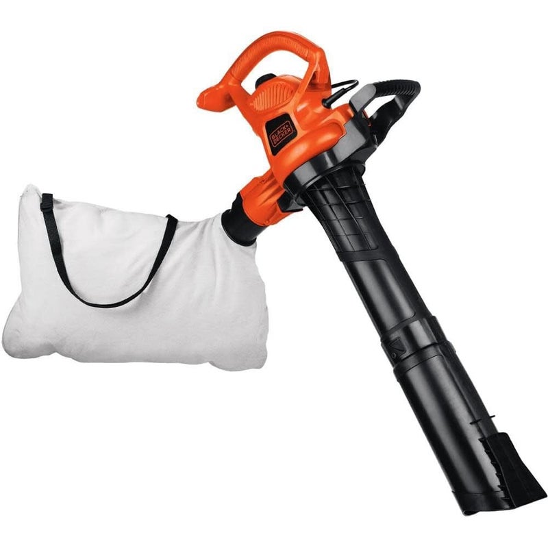 BLACK+DECKER Corded Leaf Blower Leaf Vacuum and Leaf Mulcher 3-in-1, Up to 230 MPH, 12 Amp Handheld Blower and Vacuum Combo (BV3600) - Image 3