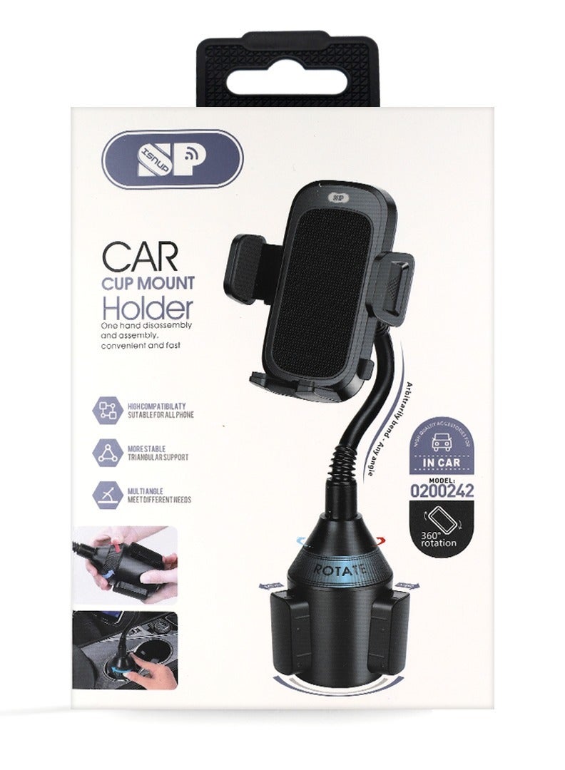 iSNUP Adjustable mobile phone holder in place of the car cups - Image 2