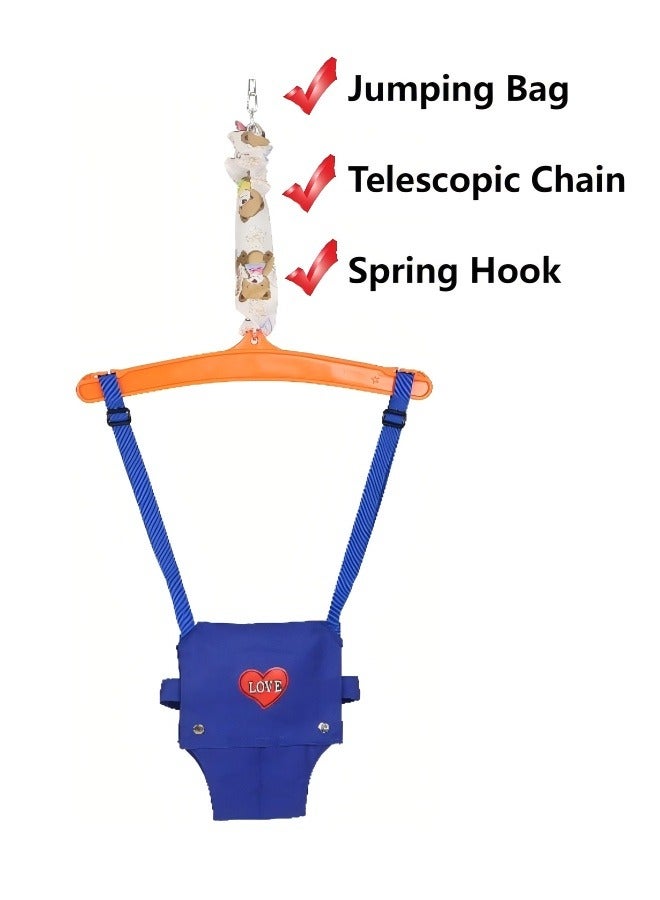 JUNYOUK Baby Jumper And Toddler Swing With Foldable Stand Swing Set And Bouncers For Infant - Image 5