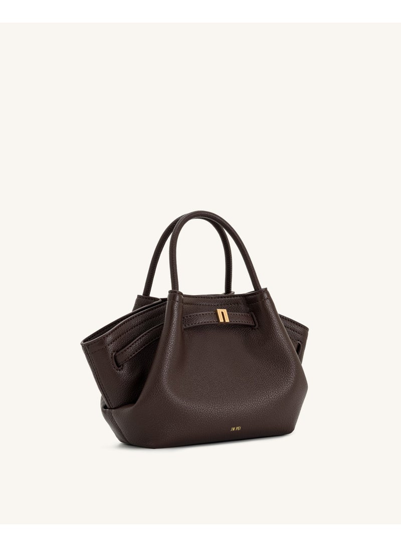 جي دبليو بي شنطة JW PEI هانا الصغيرة بالشكل الجملية للنساء - مقاطعة، نمط جديد، مقاومة على الكتف، محملة بيد، حقيبة صغيرة للخروج والعمل - Image 3