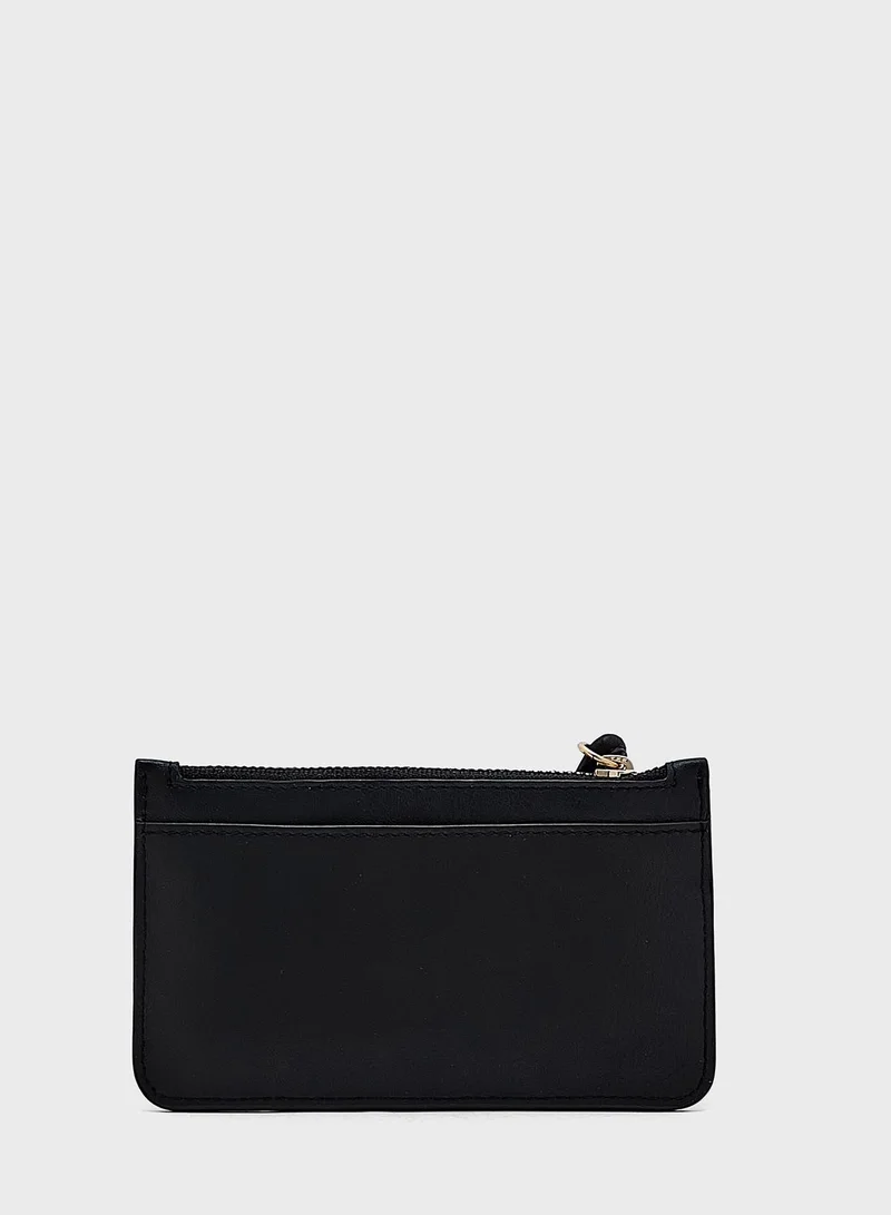 Ted Baker Knotted Detail Zip Card Holder