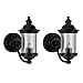 Waldosia 112 Scale Miniature Outdoor Lamp Set LED Lights with Plastic Shade for Dollhouse Diorama Roombox and Book Nook Flickering Light - Image 2