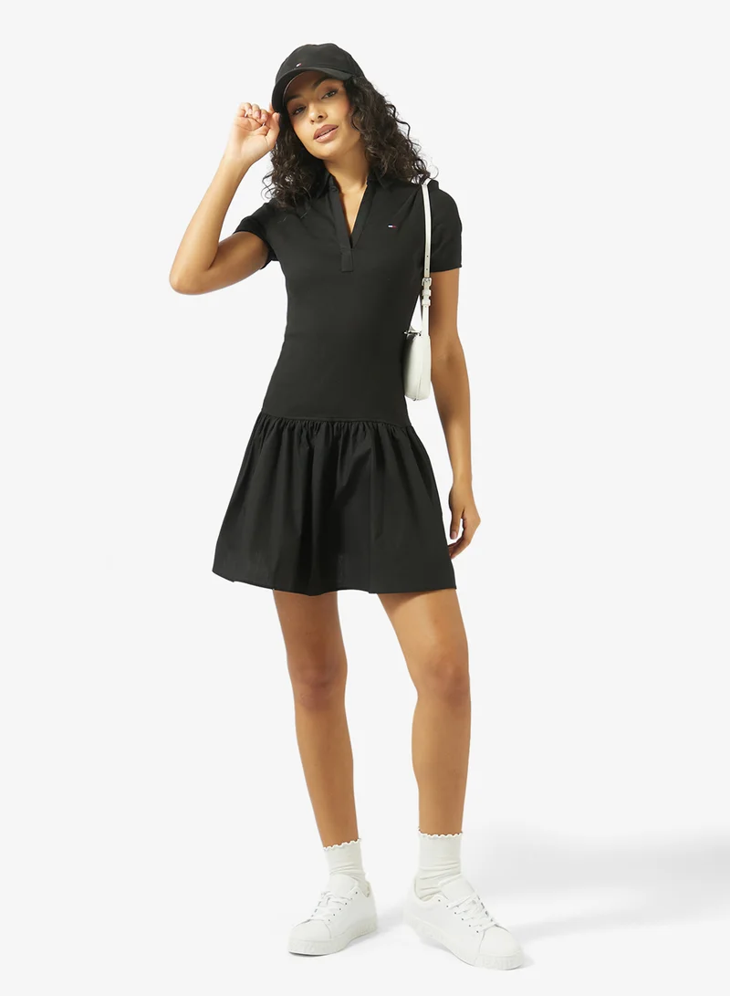 TOMMY JEANS  Casual  Rib Poplin Polo  Ext for Women | Best Price UAE