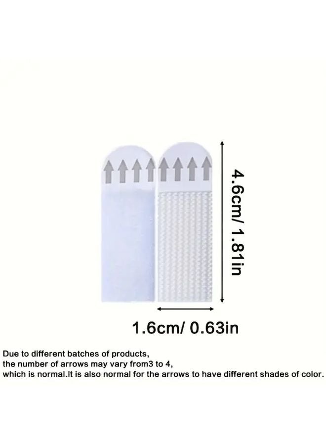 24 Pcs No Punch Double Sided Detachable Hooks Heavy Duty Adhesive Damage Free Removal - Image 3