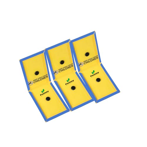 AYUNIX PESTEZY Yellow Sticky Trap for Whiteflies & Aphids | Insect Catcher Pads for Home, Kitchen, Office & Agriculture | Pesticide Free, Non-Toxic, Easy to Use Trap Sheets (33 X 11 cm) (Pack of 3) - Image 1