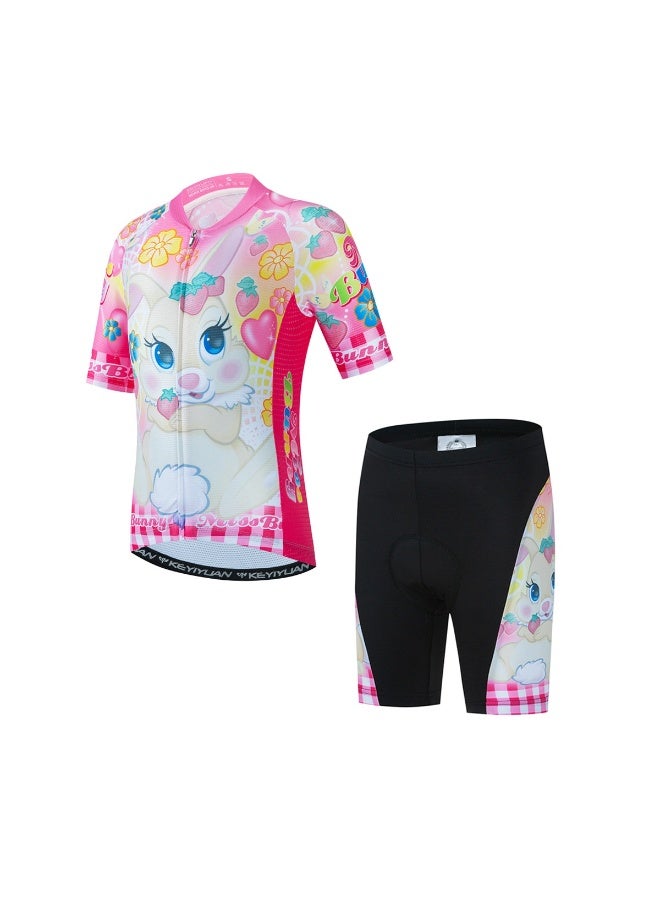 KUYING GR New Summer Outdoor Sunscreen Moisture Absorption Quick Drying Bicycle Women's Cycling Clothing Set - Image 1