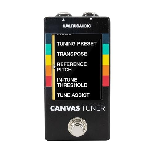 Walrus Audio Guitar and Bass Strobe Tuner Guitar Pedal with Backlight LCD (900-1083) - Image 2