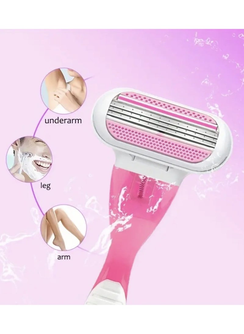 Rozino Women's Manual Epilator, 1 Handle +8 - Image 3