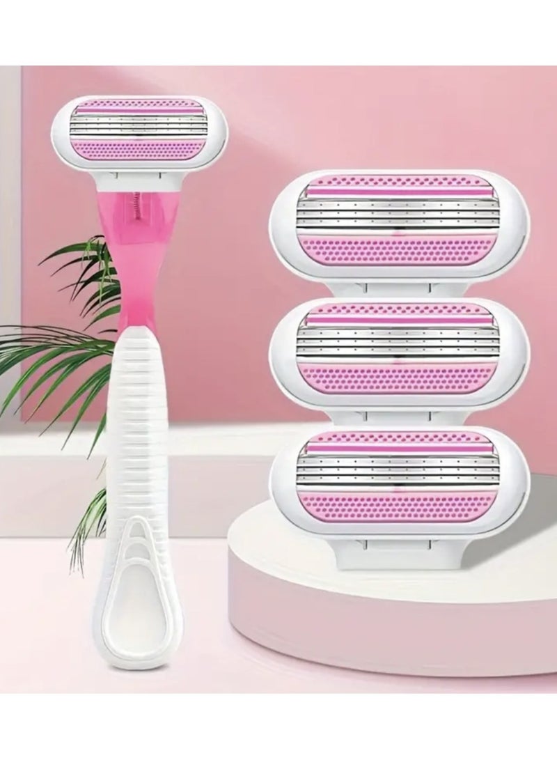 Rozino Women's Manual Epilator, 1 Handle +8 - Image 2