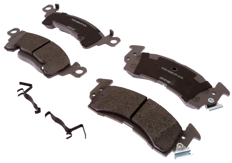 ACDelco 14D52MH Silver Semi Metallic Front Disc Brake Pad Set - Image 2