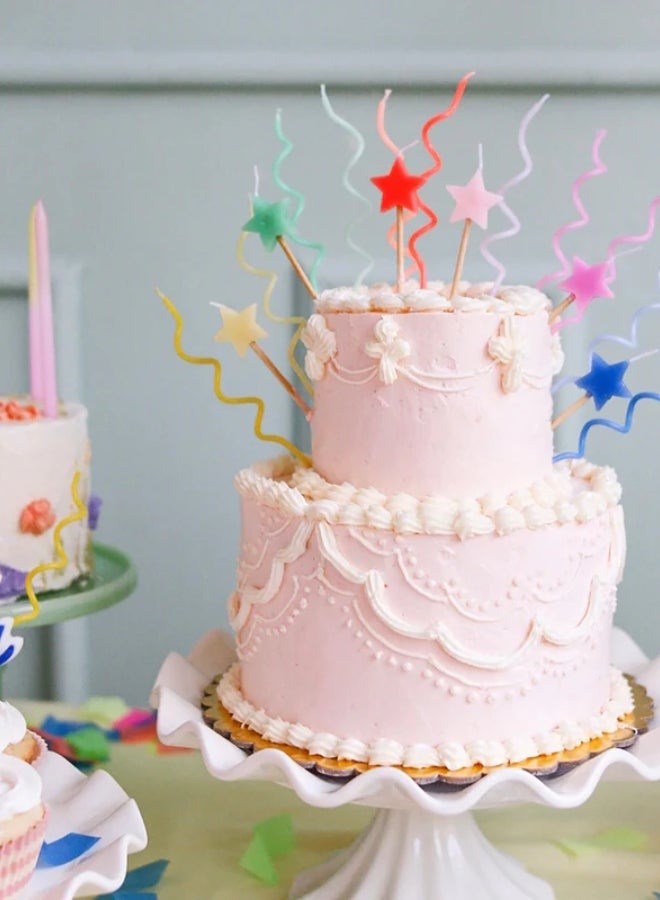 Meri Meri Pastel Swirly Candles - Image 2