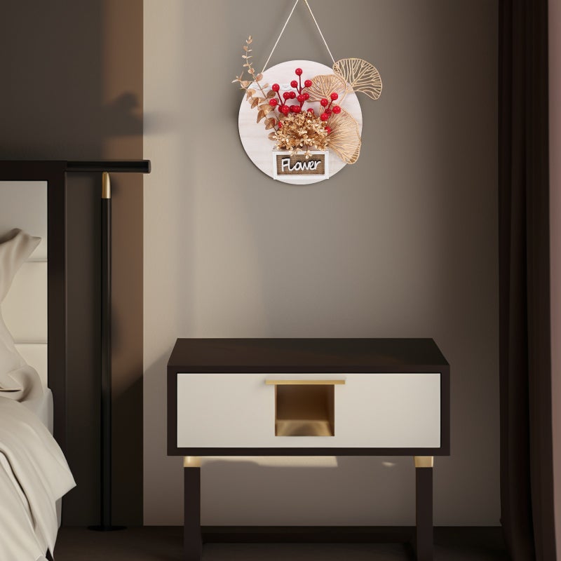 2pcs New Year Red Berries Wall Hanging Ornament Artificial Red Berry Decor for Living Room Spring Festival Wall Hanging Decor - Image 3