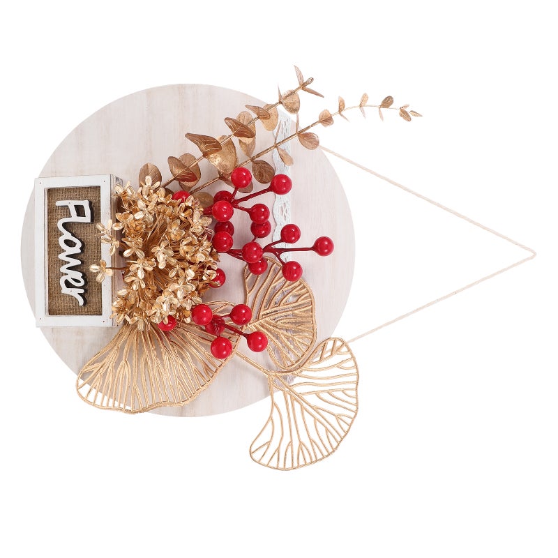2pcs New Year Red Berries Wall Hanging Ornament Artificial Red Berry Decor for Living Room Spring Festival Wall Hanging Decor - Image 5