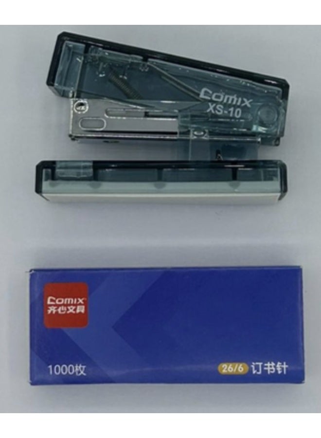 كوميكس - طقم دباسة ودبابيس  - لون أزرق - Image 2