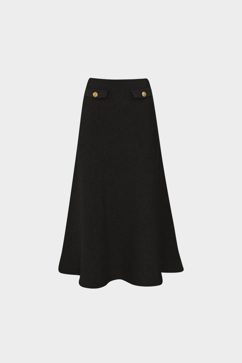Açelya Okcu AÇELYAOKCU Premium Slim Fit Short Cardigan Bell Skirt Bottom Top Women's Knitwear Set  - Image 4