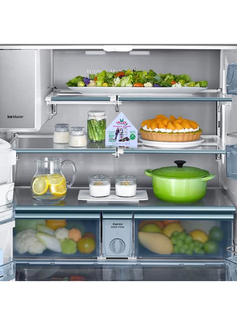 NIYANTA Niyanta NonElectric Activated Charcoal Fridge Deodorizer Refrigerator Odour EliminatorNeutralizer for FridgeSafe Around FridgeKills BacteriaKeeps Fresh Air Odour Neutralizer Odor Removal 6  - Image 2
