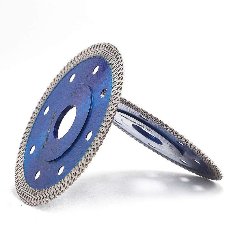 DAPRO Super Thin Diamond Tile Blade Porcelain Saw Blade for Cutting Porcelain Tile Granite Marbles (4"-2pc/Box) - Image 5