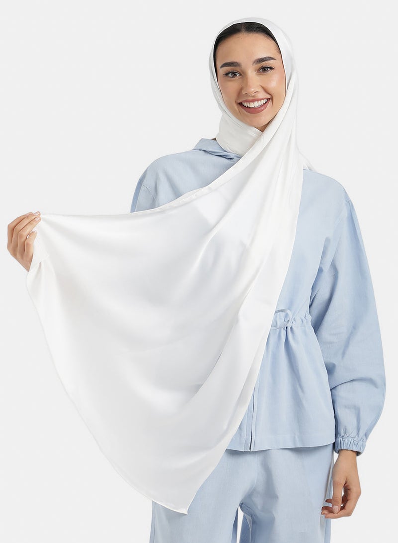 Carina Pure Sheen Satin Scarf - Image 2