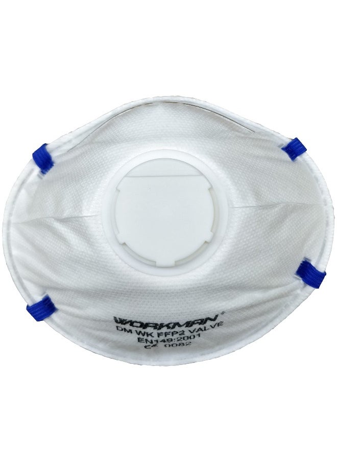 Workman - FFP2 Dust Mask with Valve – High-Performance Respirator for Superior Filtration and Comfort with Safety Face Mask - Image 1