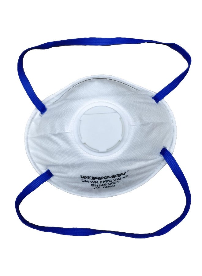 Workman - FFP2 Dust Mask with Valve – High-Performance Respirator for Superior Filtration and Comfort with Safety Face Mask - Image 1