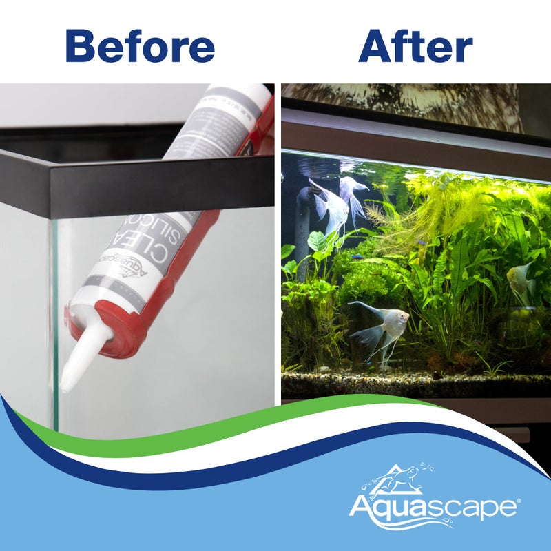 Aquascape Black Silicone Sealant â€“ Safe for Fish, Waterproof, Flexible, and Durable Adhesive for Ponds, Water Features, and Aquariums, 10.1 oz, 29186 - Image 2