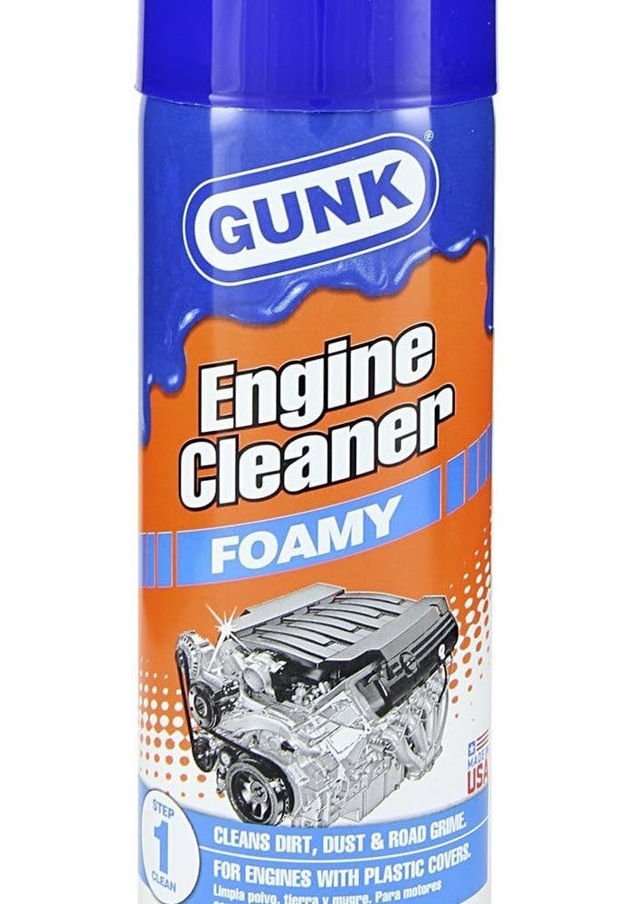 Gunk FEB1 Foamy Engine Brite Engine Cleaner - 17oz - Image 1