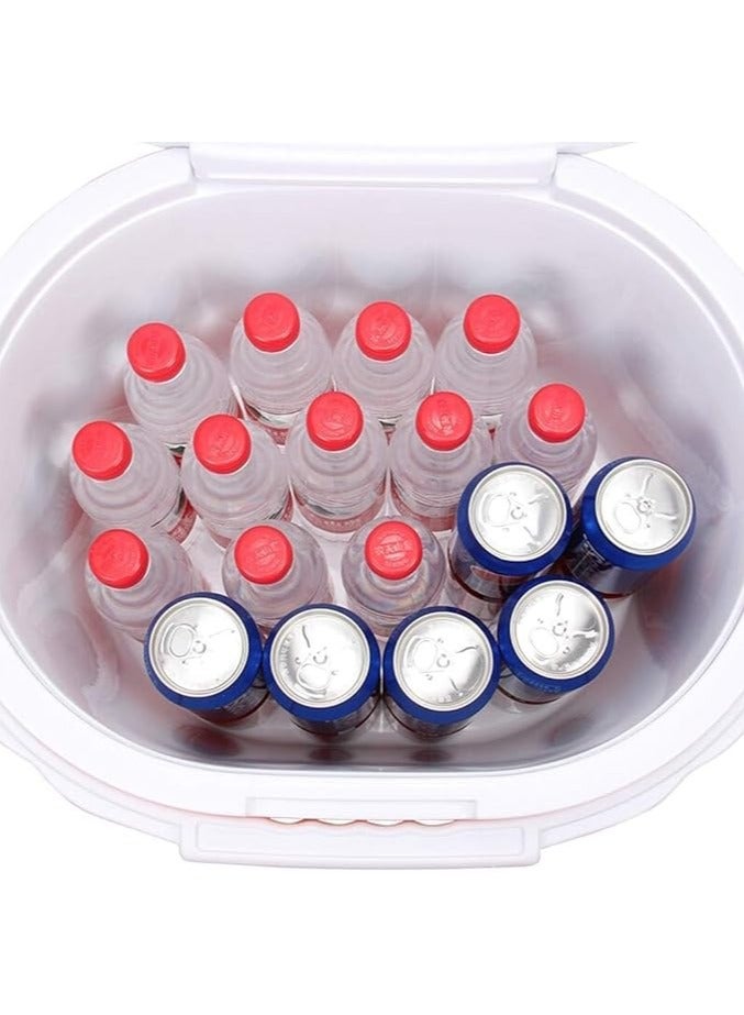 CC Bin Shihon 3 Piece Picnic Ice Box Set 6L - 14L - 28L | Plastic Cooler Box Keep Cold for Keeping Food Iced | Ice Packs for Trips - Image 3